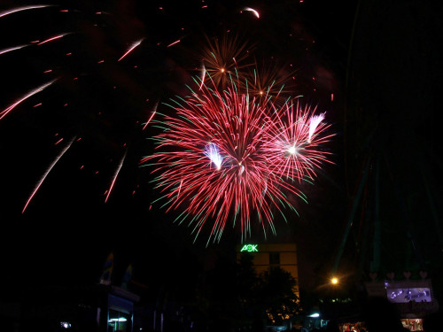 Abschlussfeuerwerk Hofer Volksfest 2017 – Foto 17