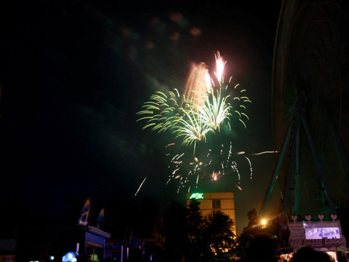 Abschlussfeuerwerk Hofer Volksfest 2017 – Foto 22