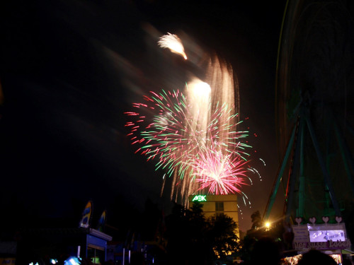 Abschlussfeuerwerk Hofer Volksfest 2017 – Foto 23