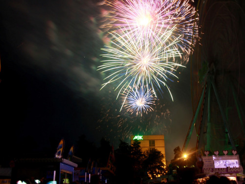Abschlussfeuerwerk Hofer Volksfest 2017 – Foto 26