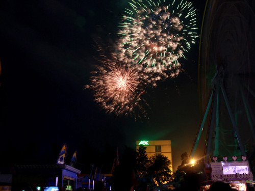 Abschlussfeuerwerk Hofer Volksfest 2017 – Foto 27