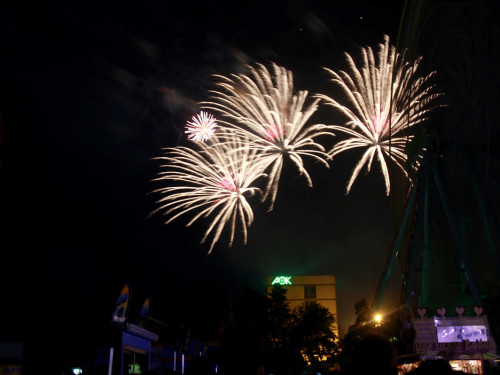 Abschlussfeuerwerk Hofer Volksfest 2017 – Foto 29