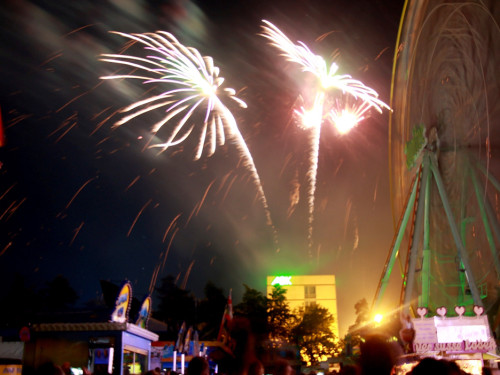 Abschlussfeuerwerk Hofer Volksfest 2017 – Foto 31
