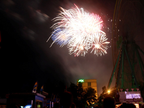 Abschlussfeuerwerk Hofer Volksfest 2017 – Foto 32