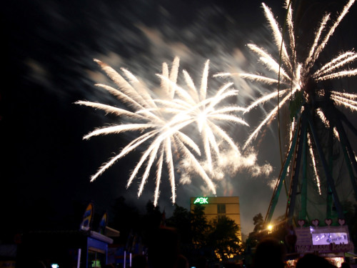 Abschlussfeuerwerk Hofer Volksfest 2017 – Foto 36