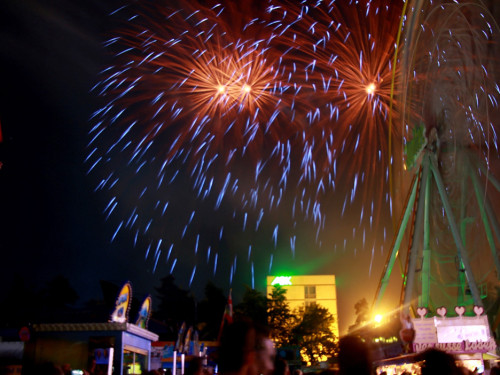 Abschlussfeuerwerk Hofer Volksfest 2017 – Foto 43