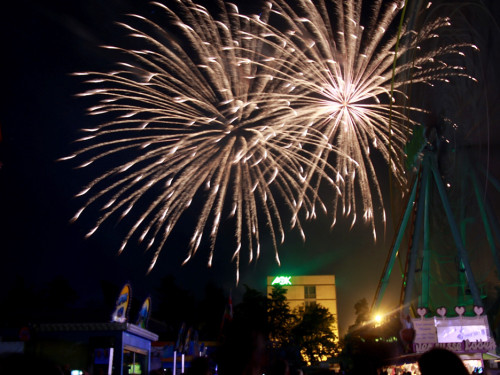 Abschlussfeuerwerk Hofer Volksfest 2017 – Foto 44