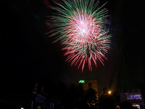 Abschlussfeuerwerk Hofer Volksfest 2017 – Foto 45