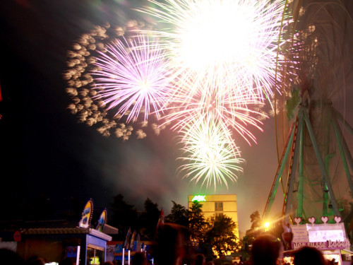 Abschlussfeuerwerk Hofer Volksfest 2017 – Foto 46
