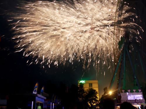 Abschlussfeuerwerk Hofer Volksfest 2017 – Foto 48