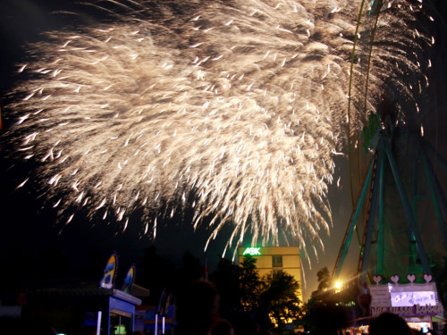 Abschlussfeuerwerk Hofer Volksfest 2017 – Foto 49