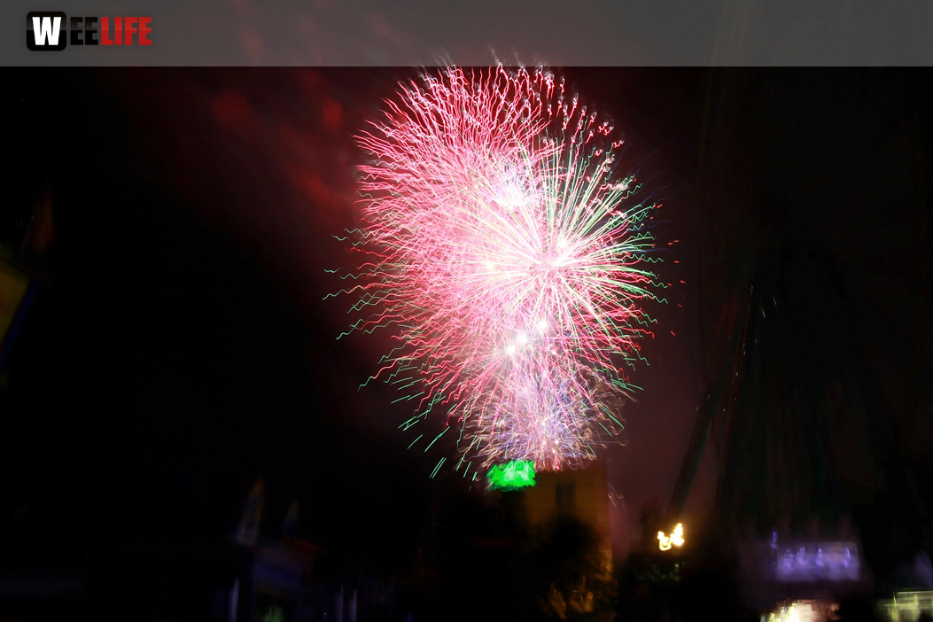 Abschlussfeuerwerk Hofer Volksfest 2017