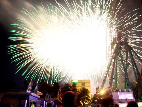 Abschlussfeuerwerk Hofer Volksfest 2017 – Foto 51