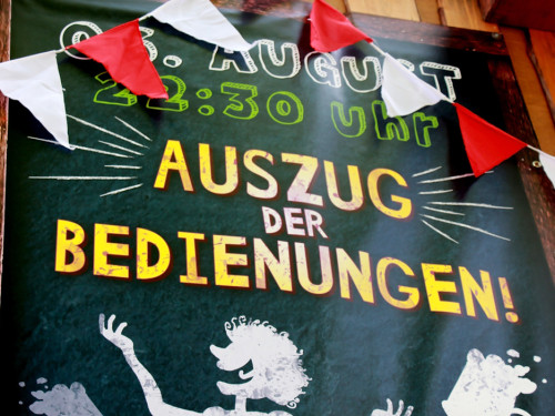 Auszug der Bedienungen Tag 10 Hofer Volksfest 2017 – Foto 2