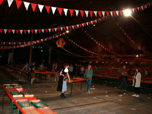 Abbau Zelt Hofer Volksfest 2017 – Foto 2