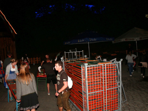 Abbau Zelt Hofer Volksfest 2017 – Foto 6