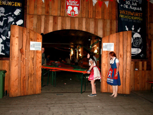 Abbau Zelt Hofer Volksfest 2017 – Foto 10