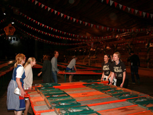 Abbau Zelt Hofer Volksfest 2017 – Foto 15