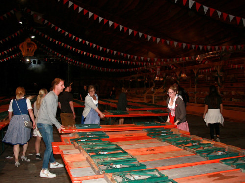 Abbau Zelt Hofer Volksfest 2017 – Foto 17