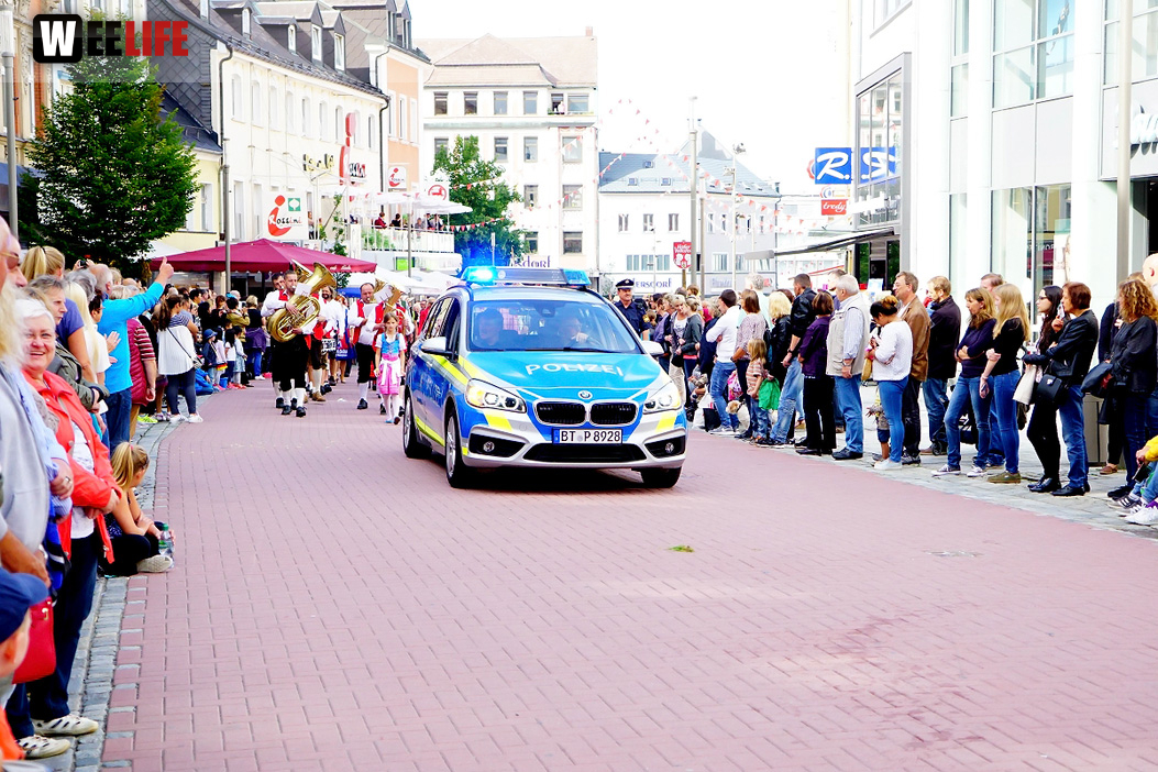 Volksfestumzug  Hofer Volksfest 2017 28.7.17