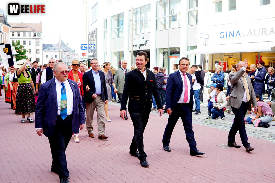 Volksfestumzug  Hofer Volksfest 2017 28.7.17