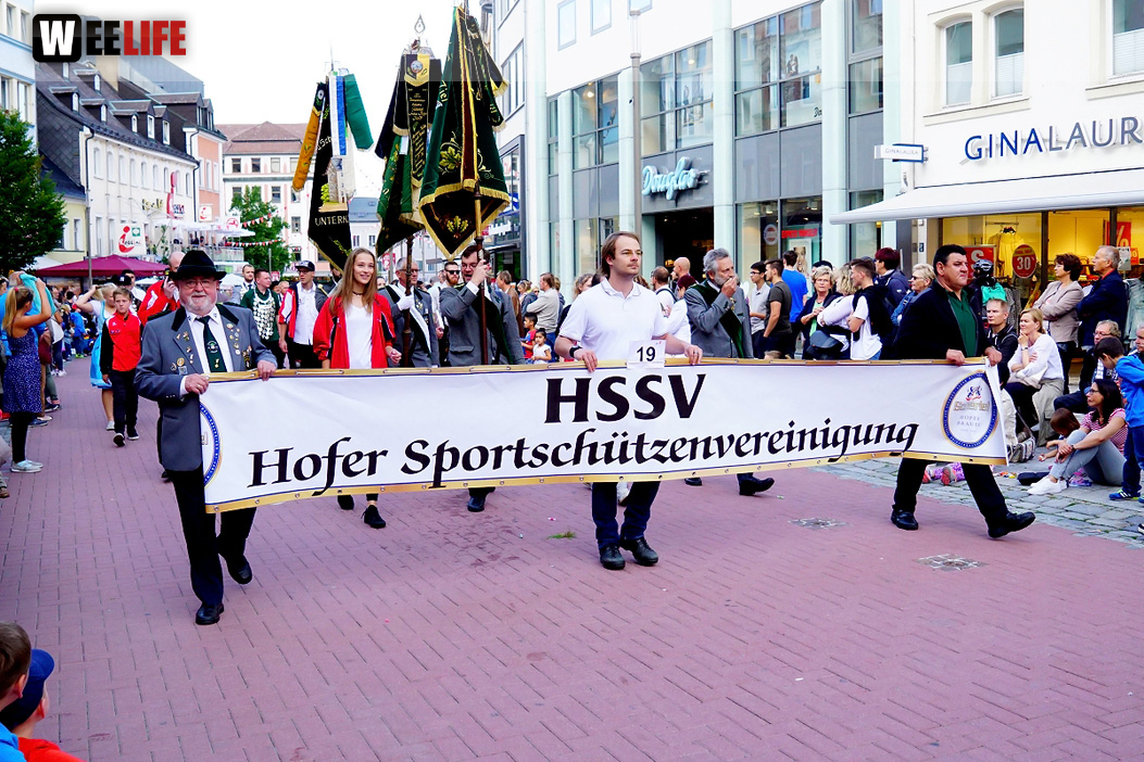 Volksfestumzug  Hofer Volksfest 2017 28.7.17