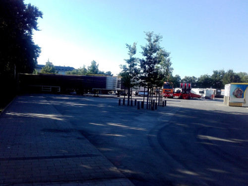 Abbau Hofer Volksfest – Foto 2
