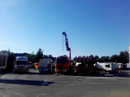 Abbau Hofer Volksfest – Foto 4