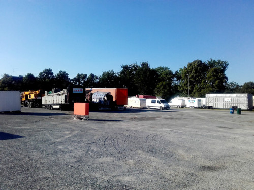 Abbau Hofer Volksfest – Foto 9