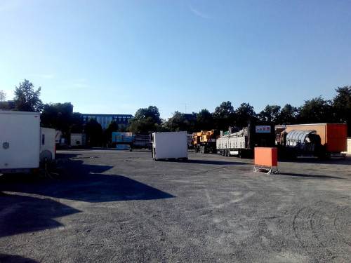 Abbau Hofer Volksfest – Foto 10