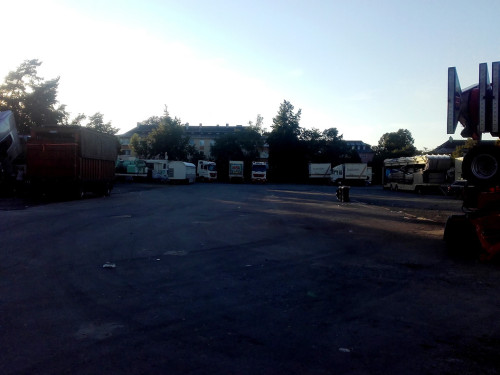 Abbau Hofer Volksfest – Foto 14
