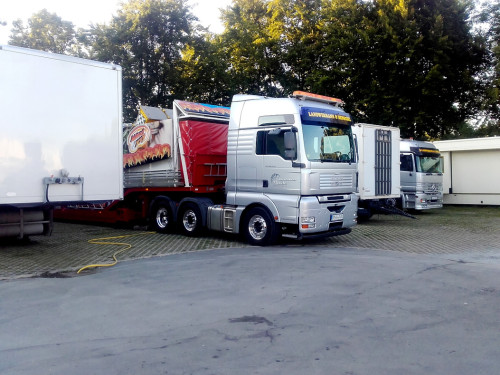 Abbau Hofer Volksfest – Foto 22