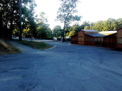 Abbau Hofer Volksfest – Foto 26