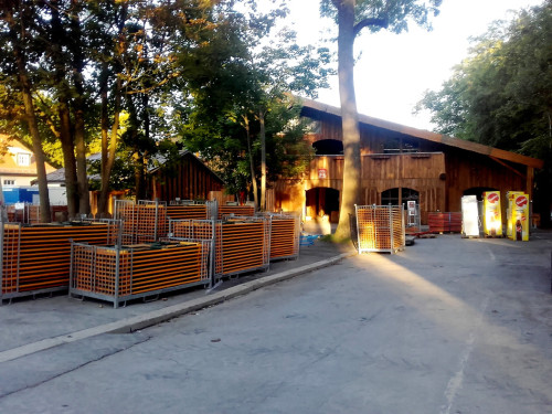 Abbau Hofer Volksfest – Foto 29