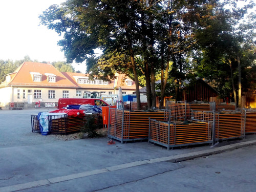 Abbau Hofer Volksfest – Foto 30