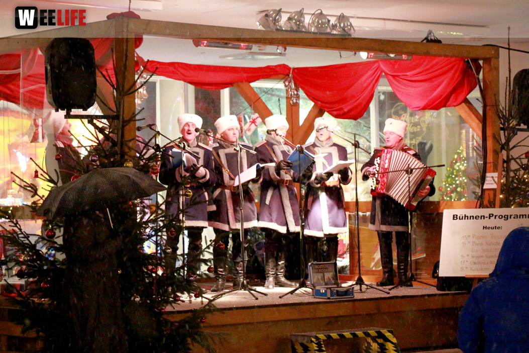 Hofer Weihnachtsmarkt 2017 Eischnitzer Kosaken-Chor