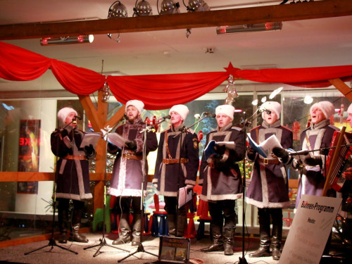 Hofer Weihnachtsmarkt 2017 Eischnitzer Kosaken-Chor – Foto 21