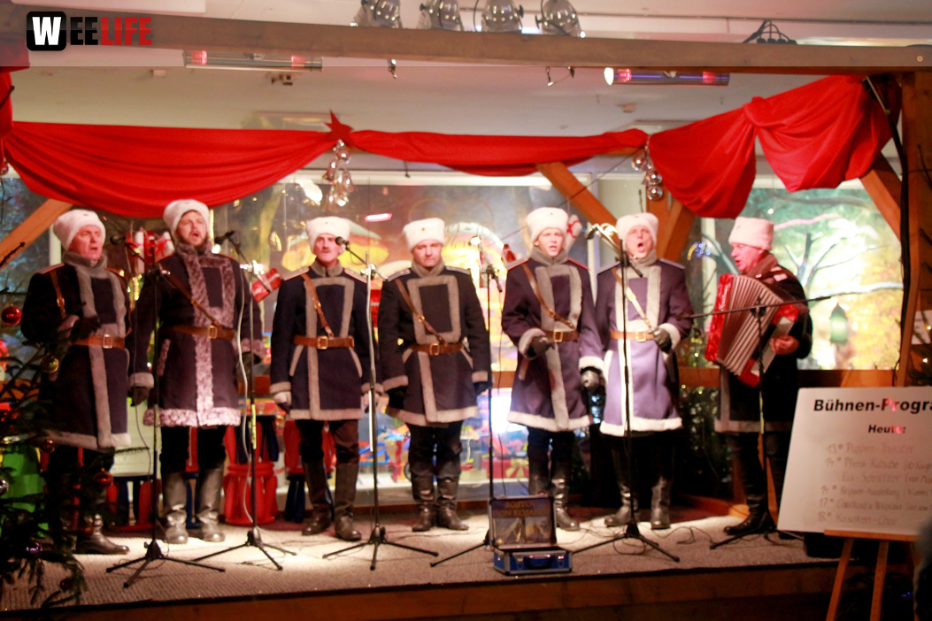 Hofer Weihnachtsmarkt 2017 Eischnitzer Kosaken-Chor