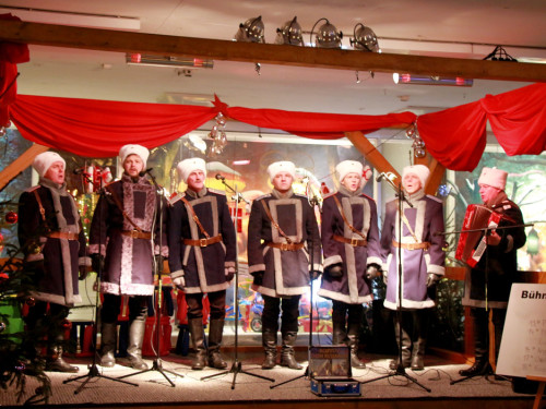 Hofer Weihnachtsmarkt 2017 Eischnitzer Kosaken-Chor – Foto 39