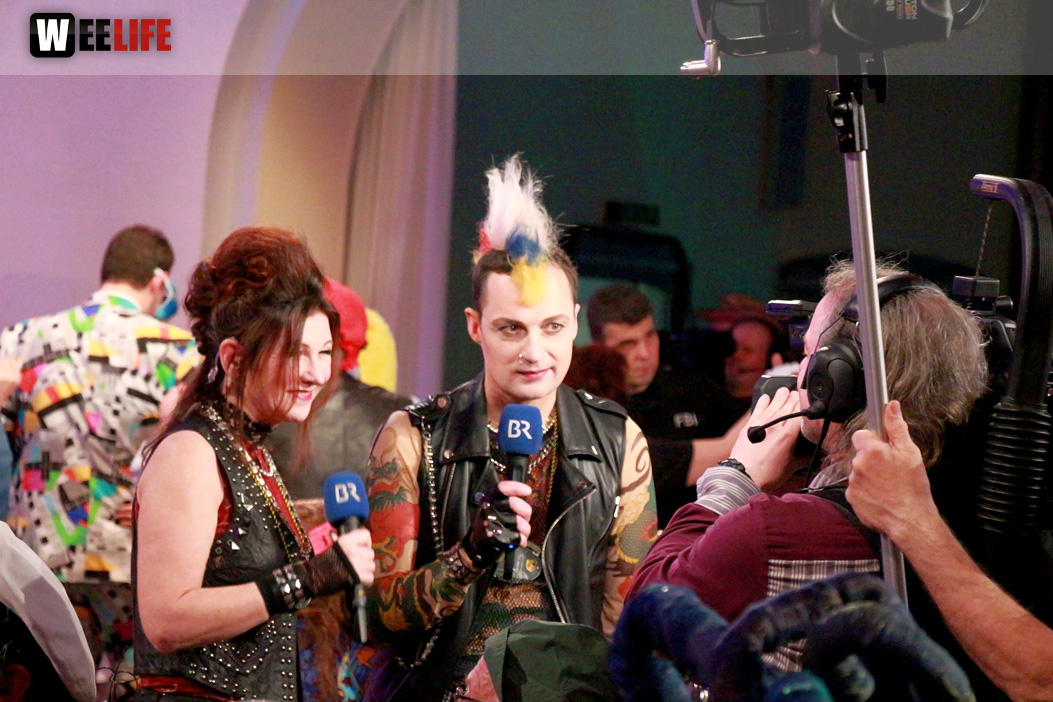 BR LIVE Backstage Kehrausfasching Narhalla Hof