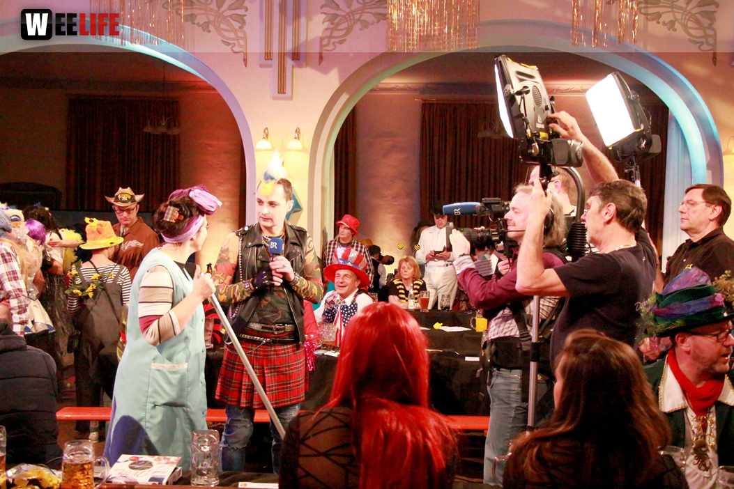 BR LIVE Backstage Kehrausfasching Narhalla Hof