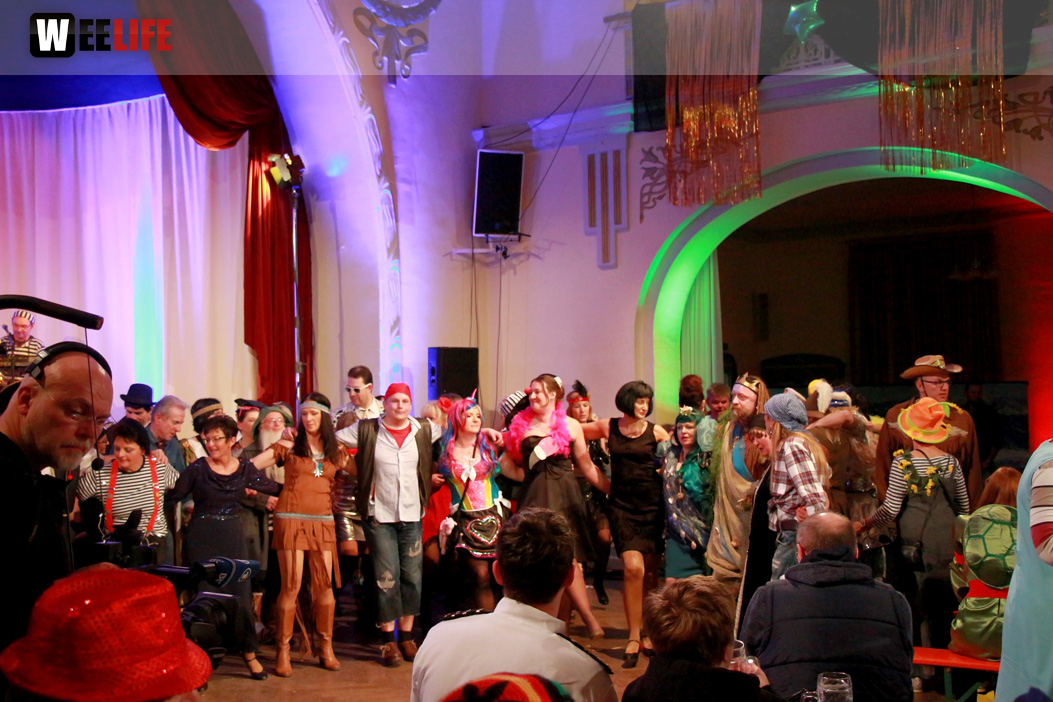 BR LIVE Backstage Kehrausfasching Narhalla Hof