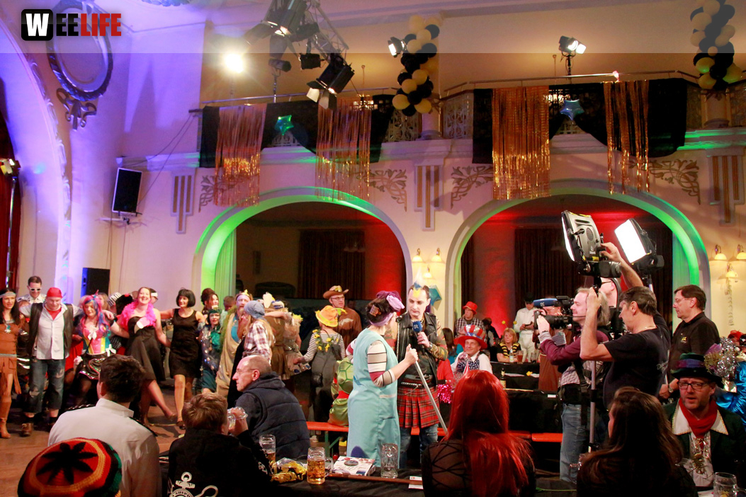 BR LIVE Backstage Kehrausfasching Narhalla Hof