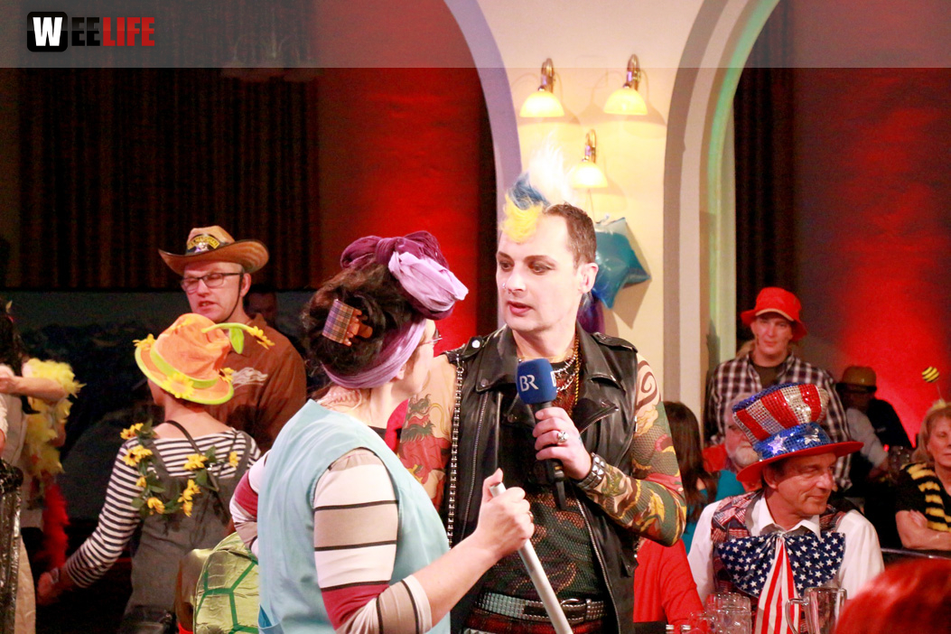 BR LIVE Backstage Kehrausfasching Narhalla Hof