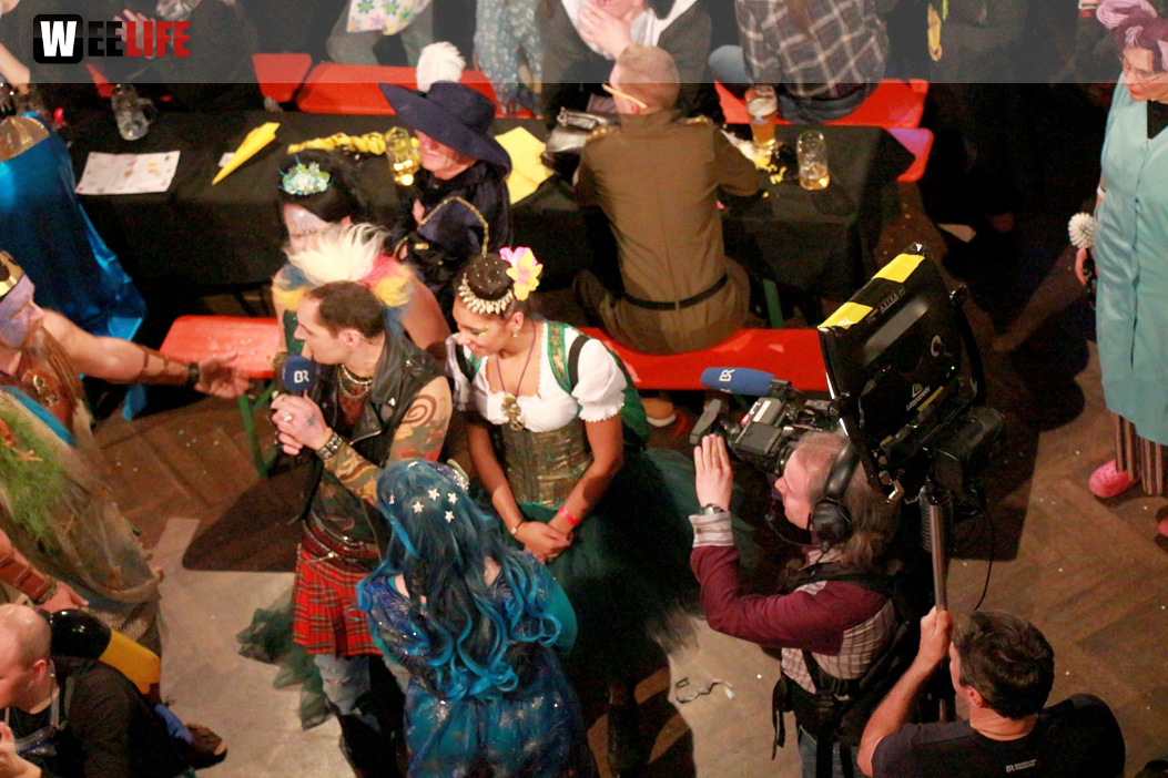 BR LIVE Backstage Kehrausfasching Narhalla Hof
