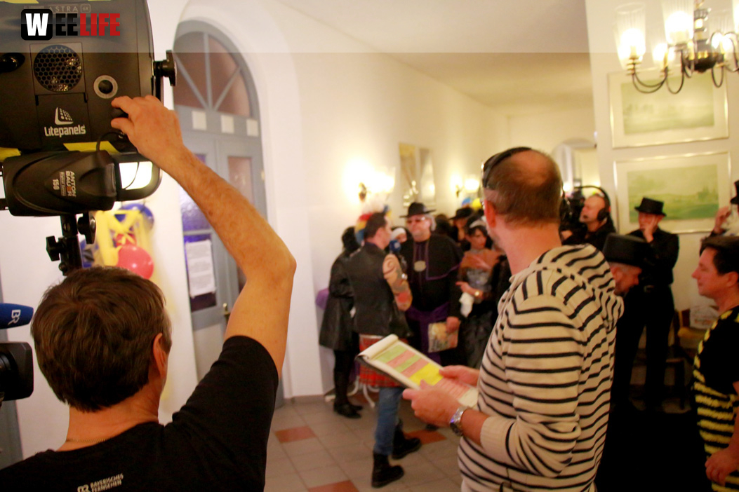 BR LIVE Backstage Kehrausfasching Narhalla Hof