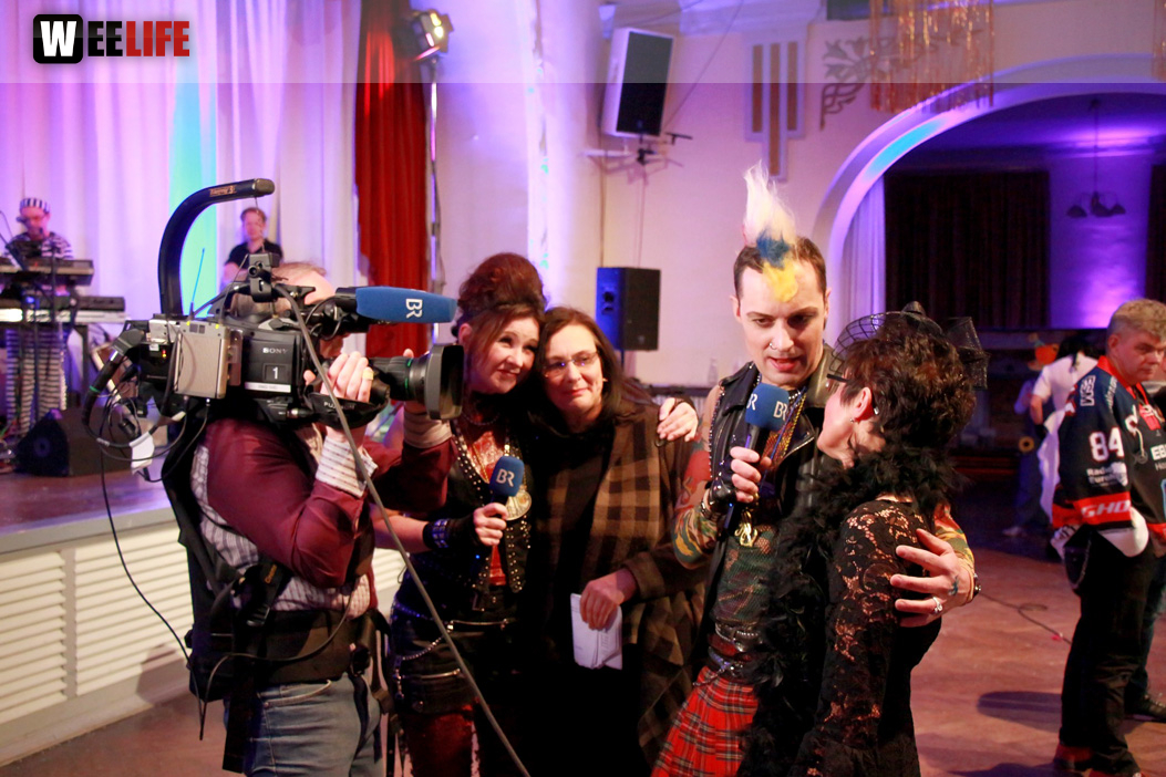 BR LIVE Backstage Kehrausfasching Narhalla Hof