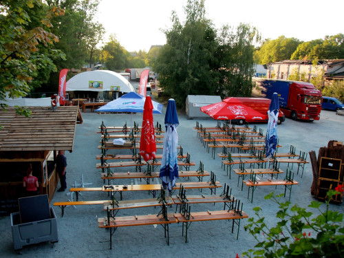 Volksfest Aufbau 26.7.2018 – Foto 7