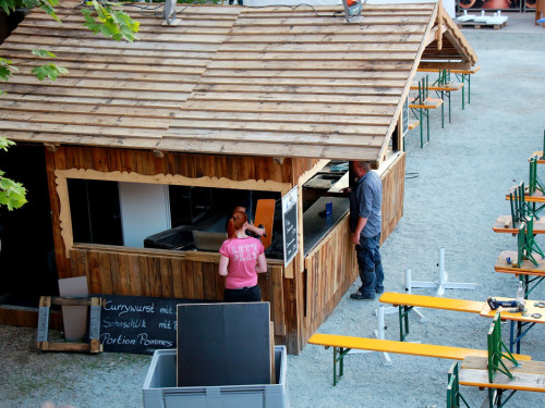 Volksfest Aufbau 26.7.2018 – Foto 9