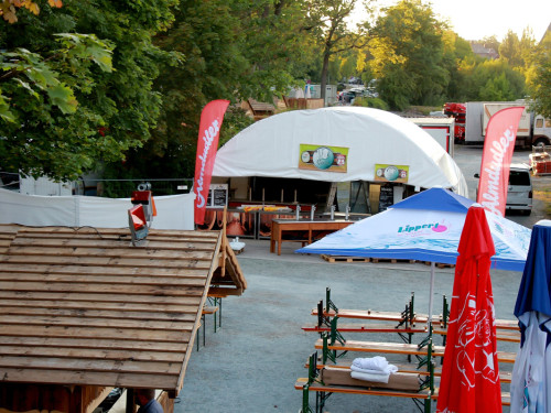 Volksfest Aufbau 26.7.2018 – Foto 10